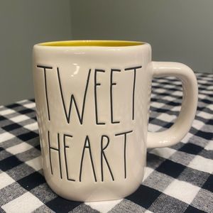 Rae Dunn TWEET HEART Double Sided Mug